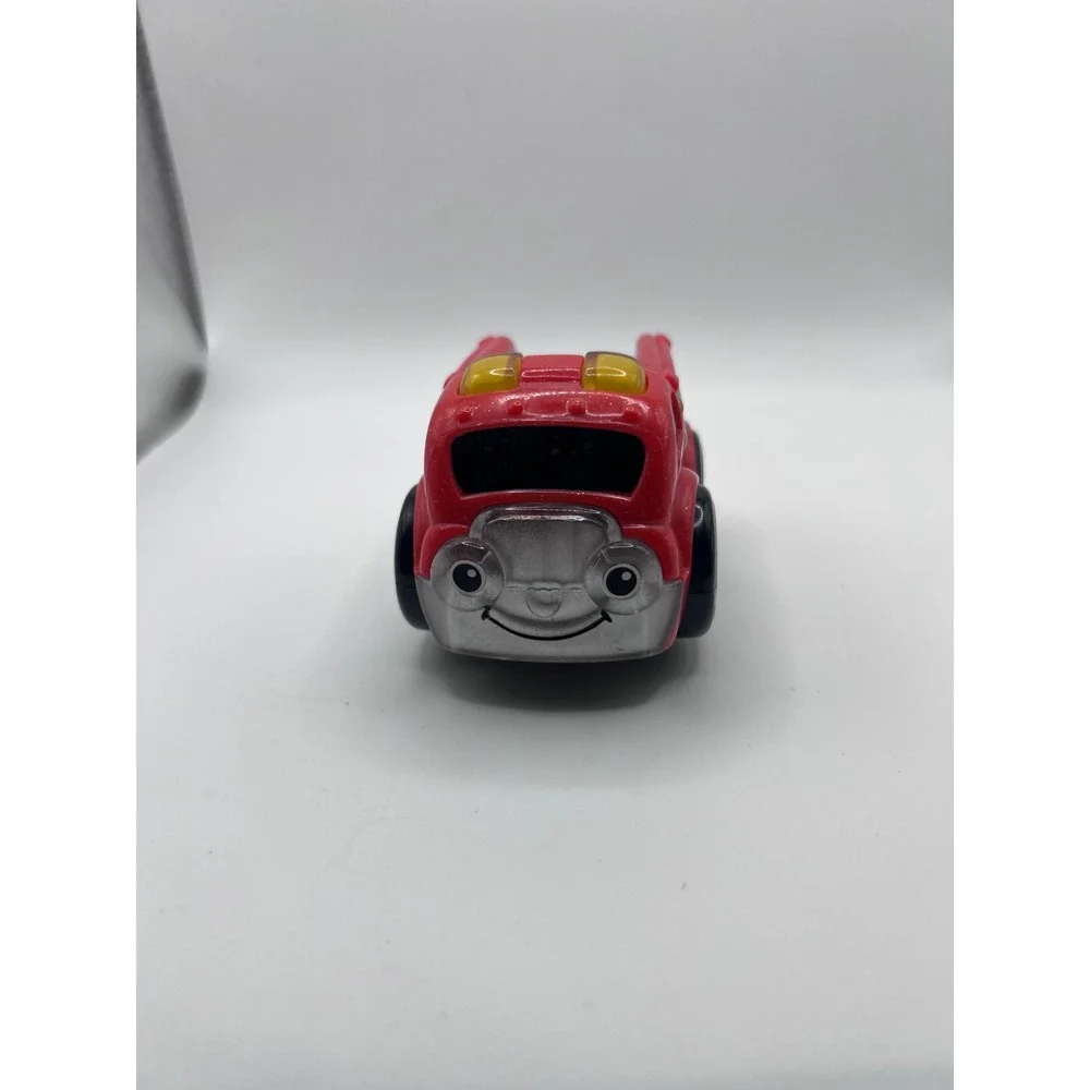 Fisher-Price Lil' Zoomers Racer Fire Truck 2010 Toddler Toy Vehicles Roller Ball